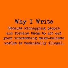 why I write