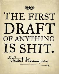 first draft suck